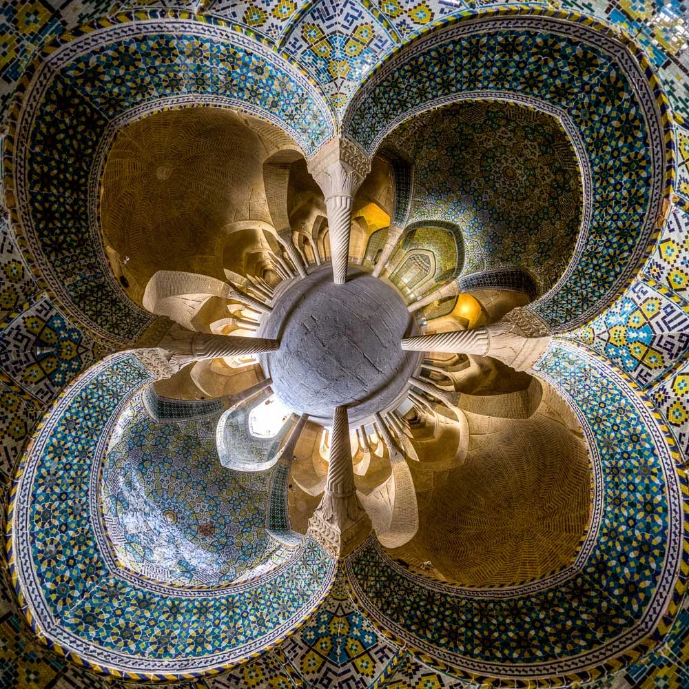 Vakil mosque(little planet version)
