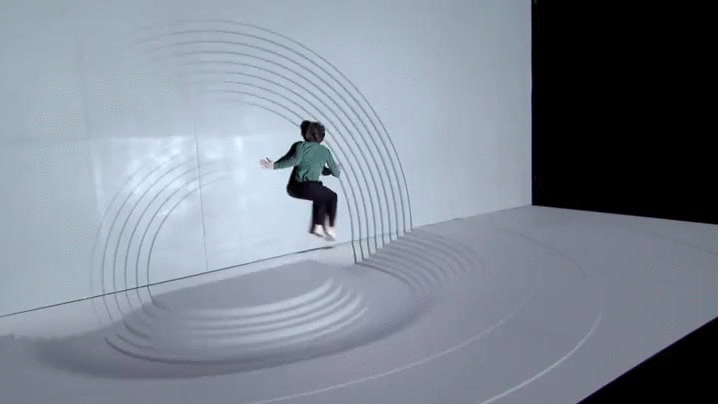 IL BALLERINO CHE SFIDA LA GRAVITA’ IN UNA STUPEFACENTE COREOGRAFIA 3D