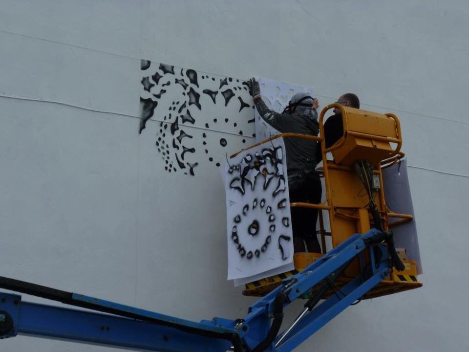 Nespoon PL, Pont L'Abbé, murale