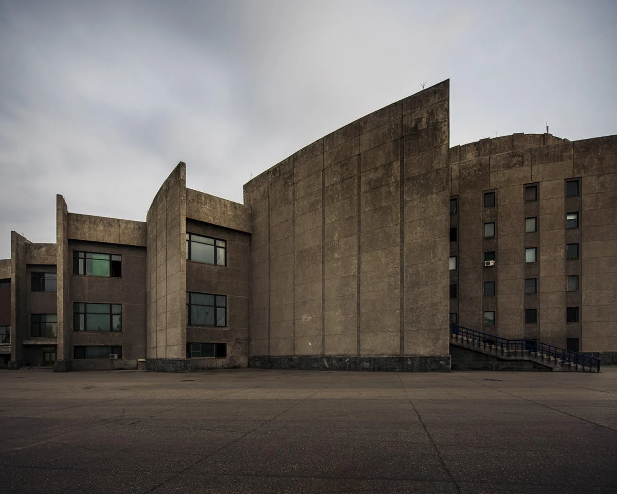 Raphael Olivier, serie "North Korea vintage architecture", fotografie Pyongyang