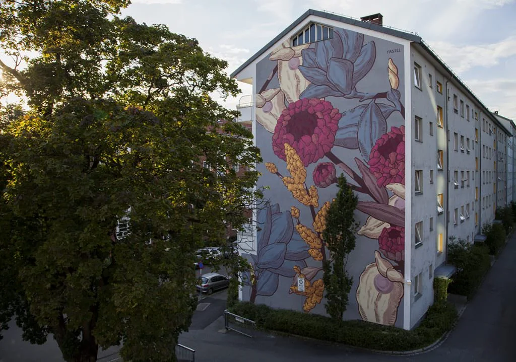 Nelu, murale di Pastel, ad Oslo