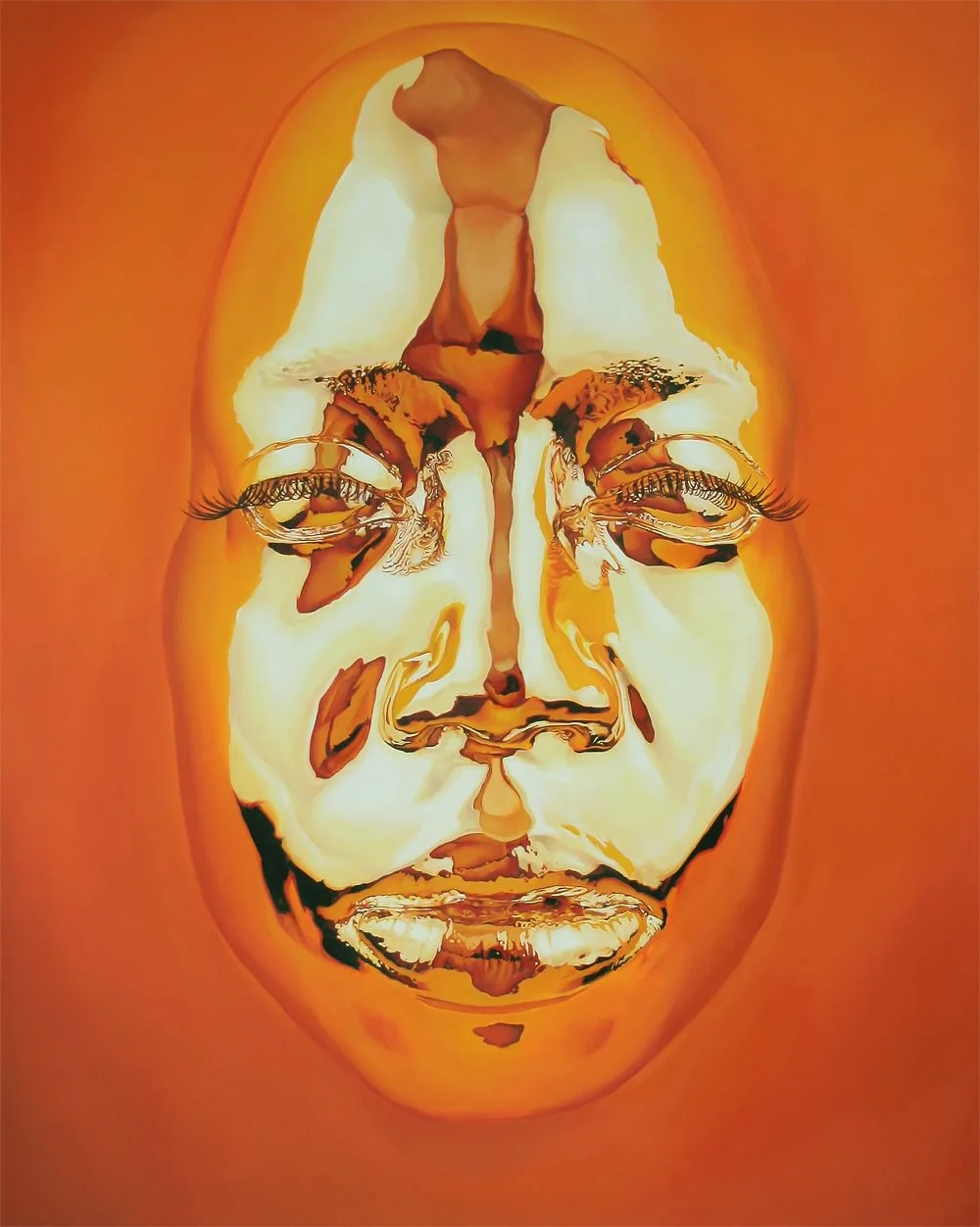 Kip Omolade, Diovadiova Chrome, Joyce II, Olio su tela