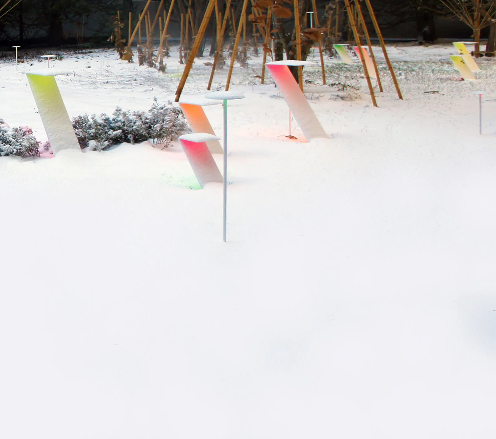 Toshihiro Shibuya, "Snow Pallet 9"