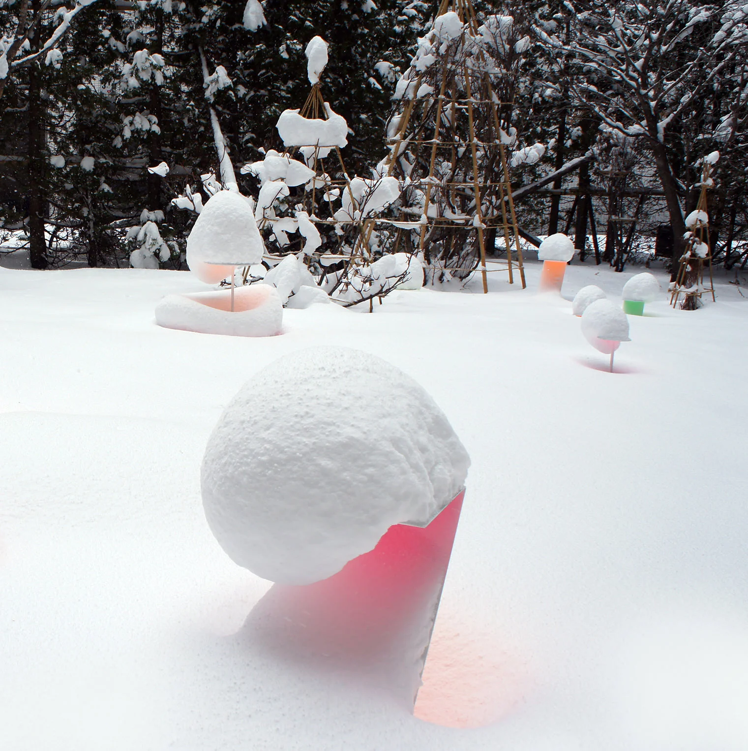 Toshihiro Shibuya, "Snow Pallet 9"