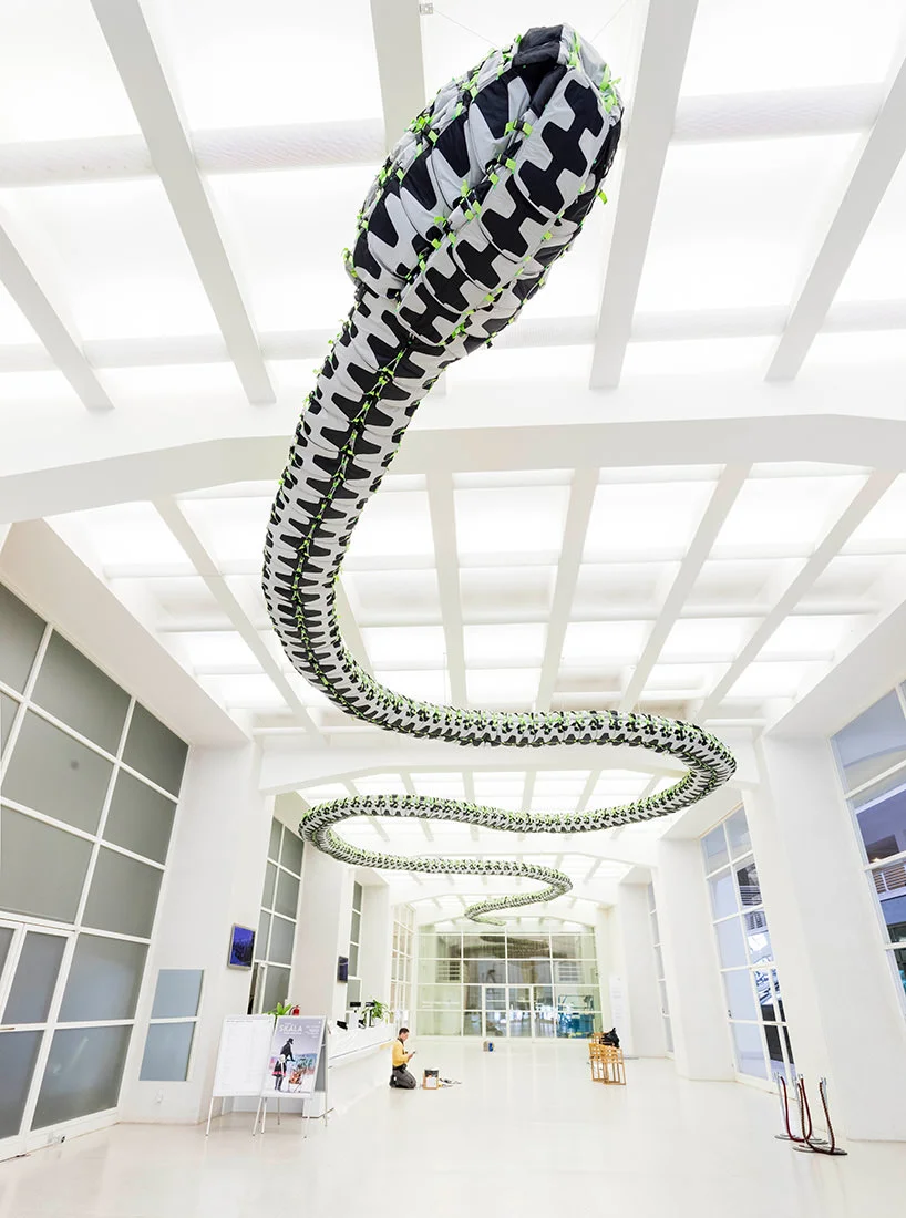 ai weiwei, snake ceiling