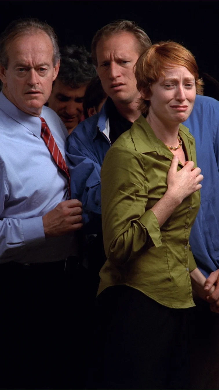 bill viola, observance, 2002| 10'14"video a colori ad alta definizione su schermo al plasma installato a parete in verticale| museo dell'opera del duomo. cm 120,7 x 72,4 x 10,2| courtesy bill viola studio