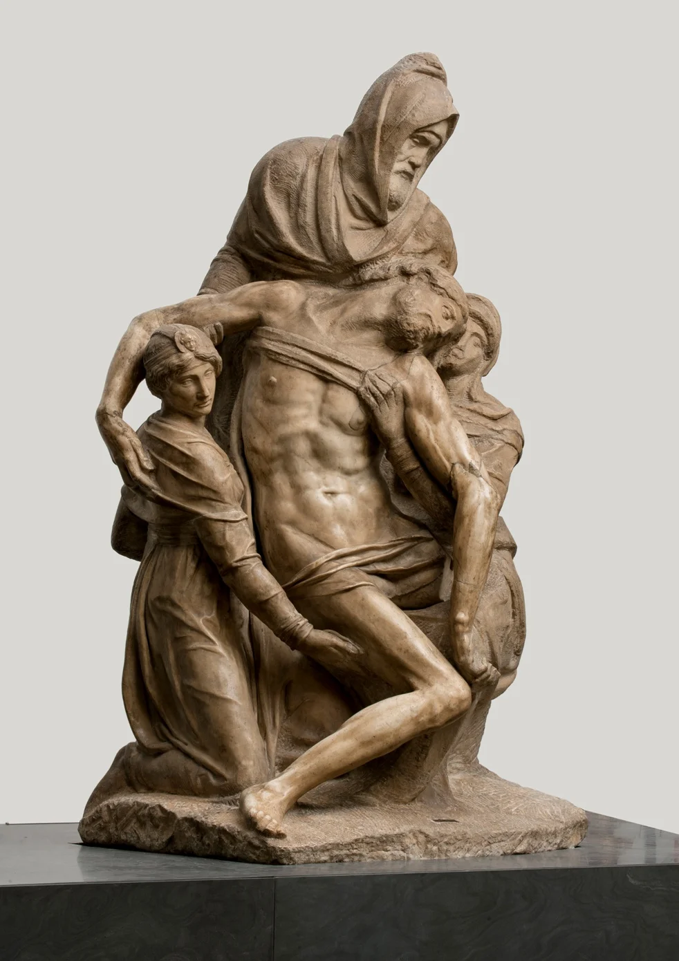 "pietà bandini", michelangelo buonarroti (vaprese? 1475-roma 1564) 1547-1555 circa| marmo, cm 226 x 138 x 125| firenze, museo dell’opera del Duomo, inv. 2005/289