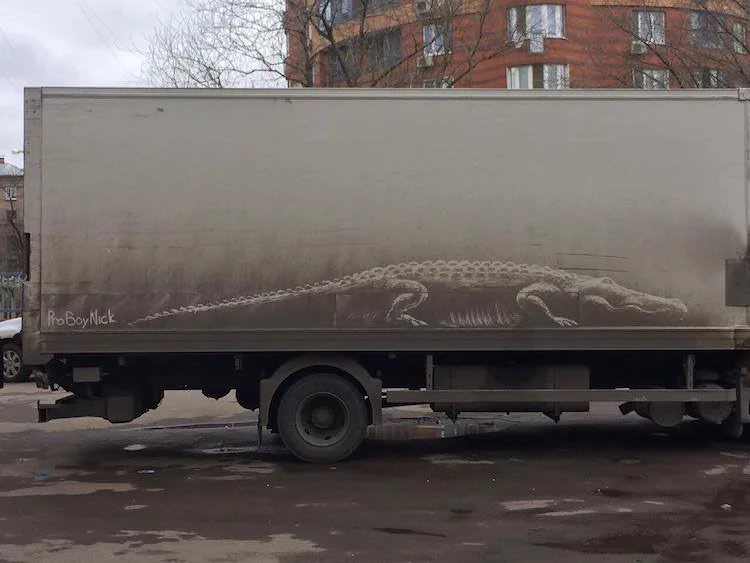 nikita-golubev-ProBoyNick-dirty-car-art