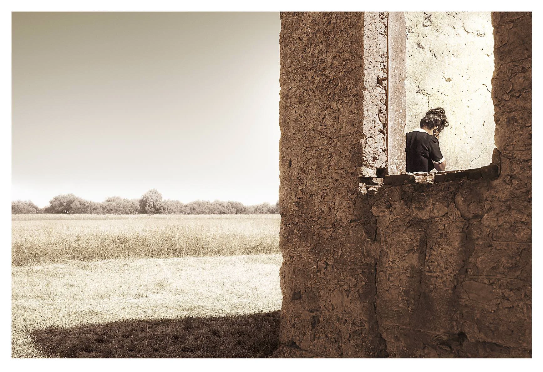 Tracey Moffatt,&nbsp; Weep (Body Remembers Series)