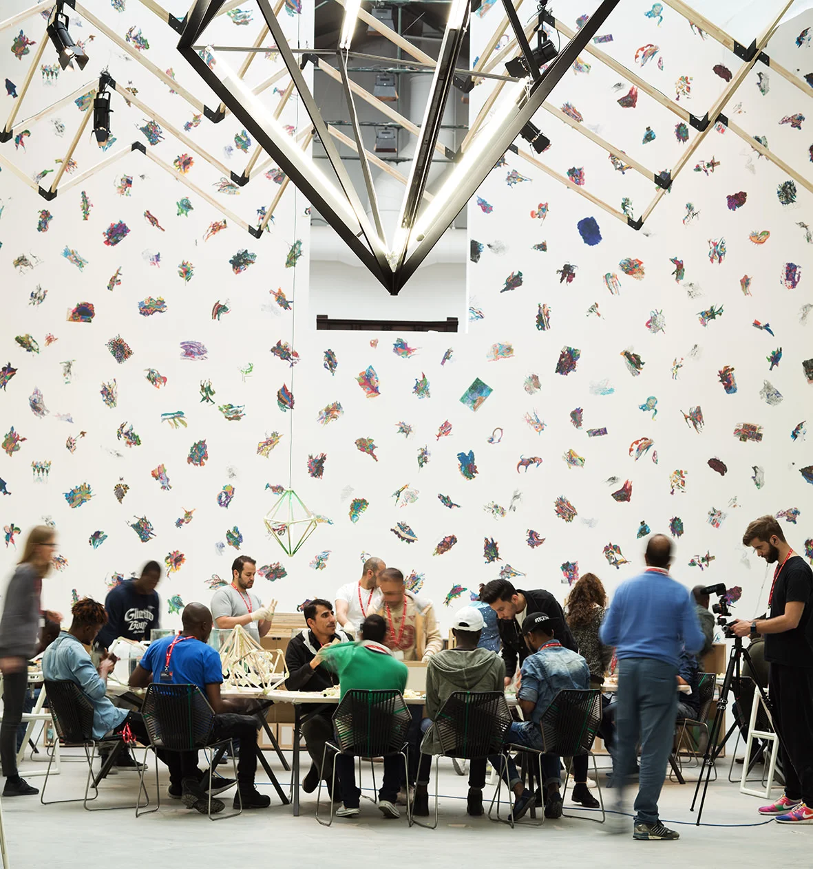 Edi Rama, 57. Esposizione Internazionale d’Arte - La Biennale di Venezia, Viva Arte Viva: photo: Francesco Galli; courtesy: La Biennale di Venezia
