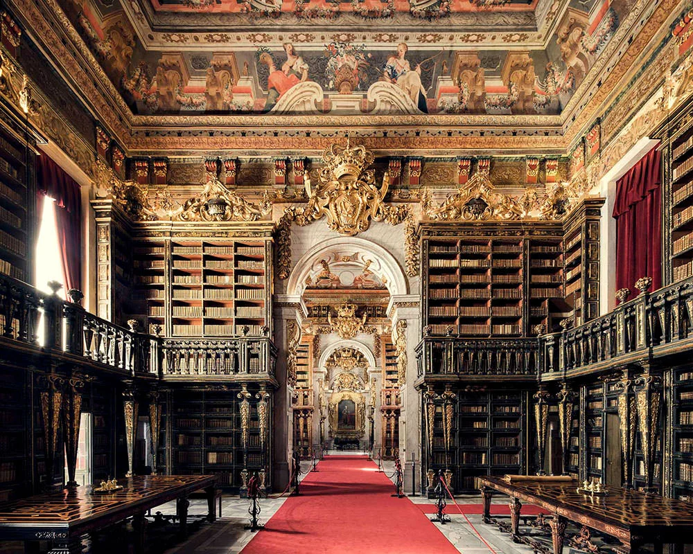Biblioteca Joanina, Coimbra, 1728