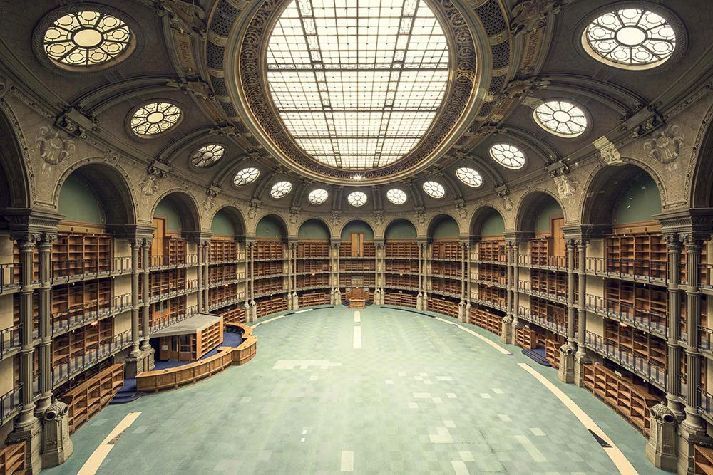 Bibliotheque Nationale de France, Salle Ovale, Parigi, 1868