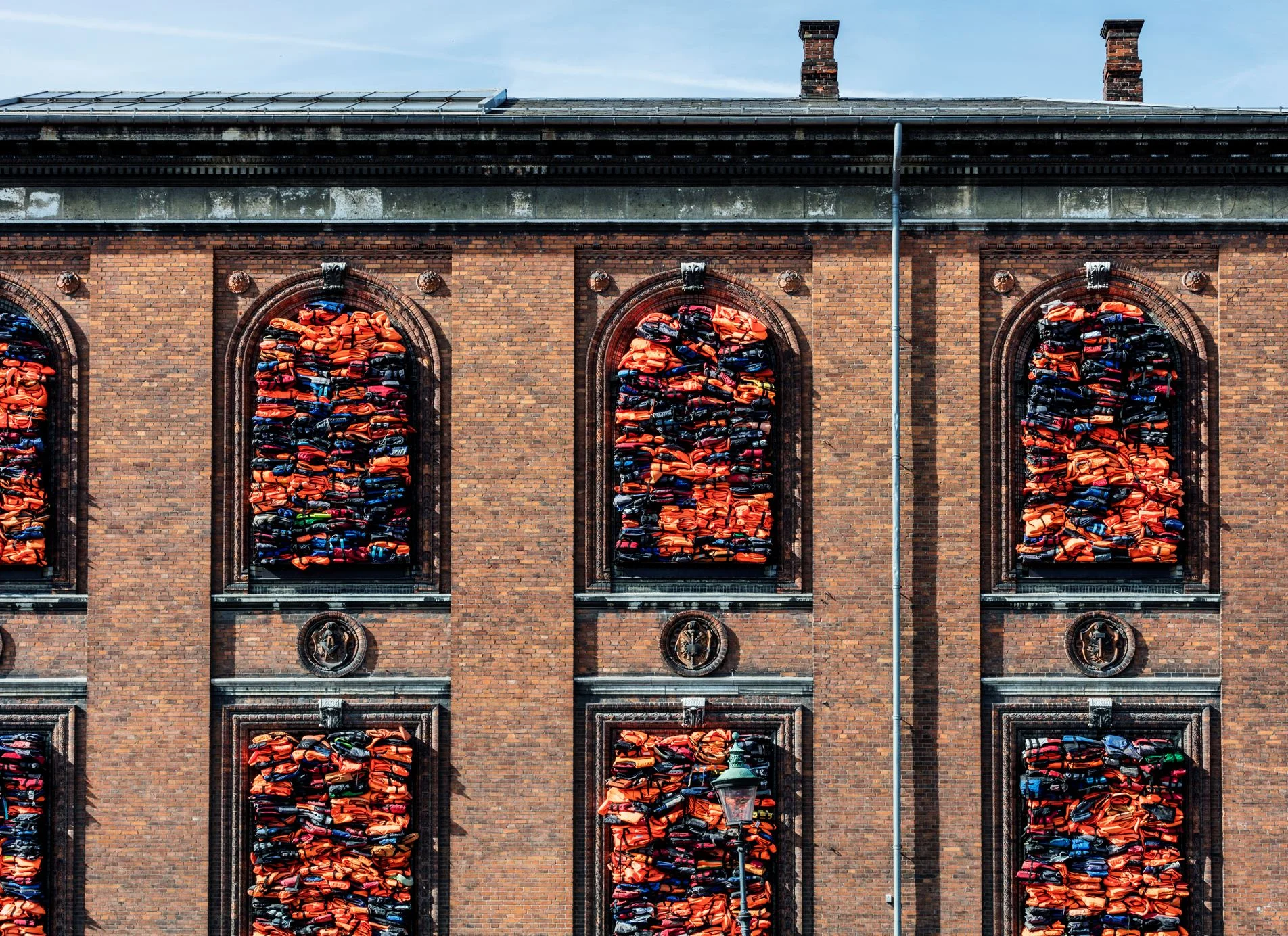 Ai Weiwei, "Soleil Levant", 2017. Installation view, Kunsthal Charlottenborg, 2017. Courtesy of the artist. Photo by Anders Sune Berg