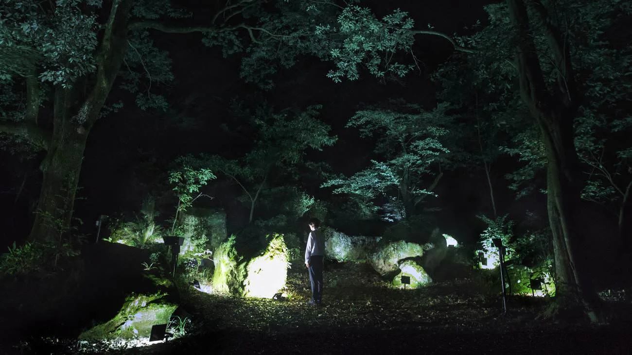 Teamlab, "Sea of rocks of oblivion"