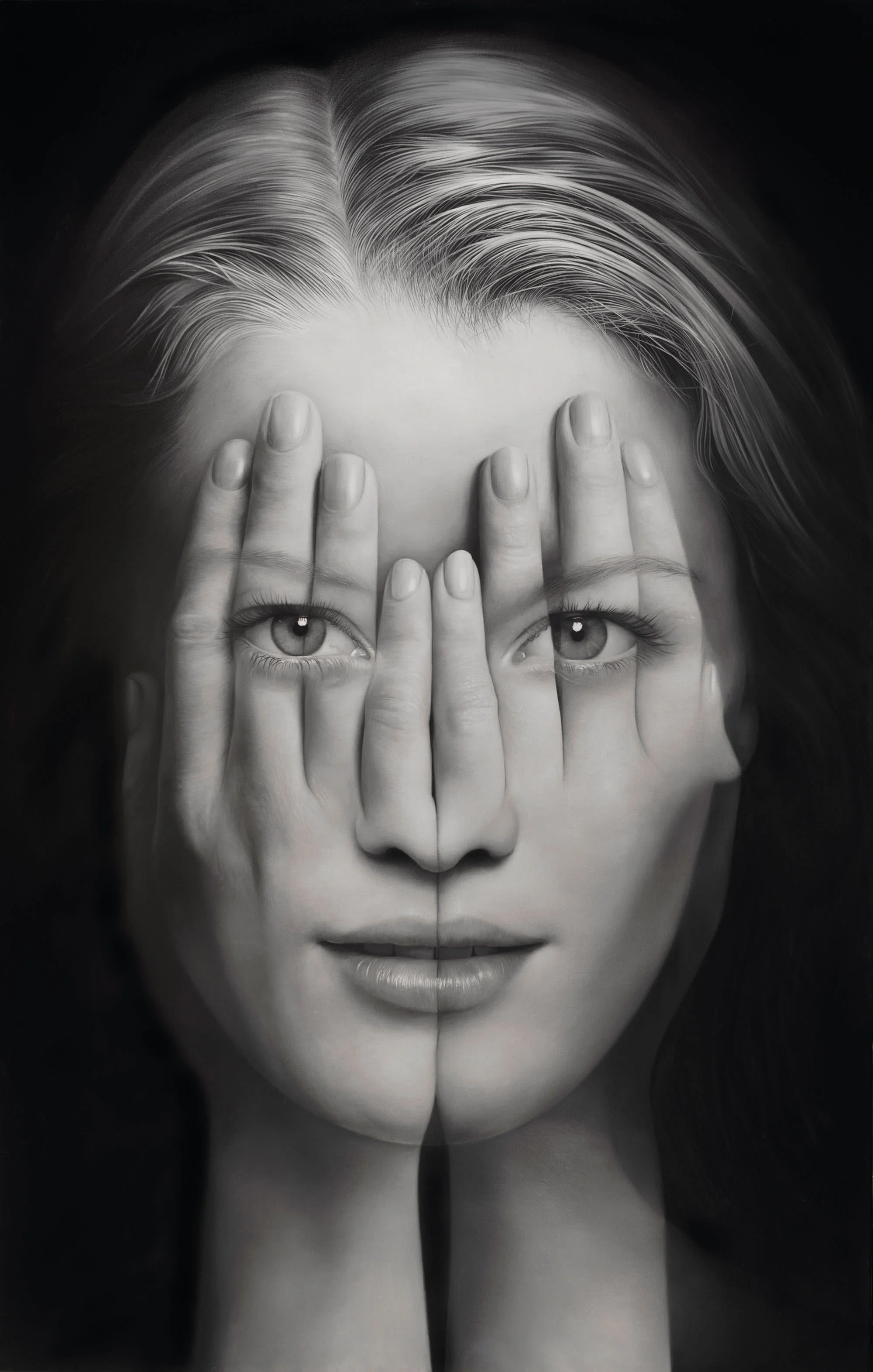 Tigran Tsitoghdzya, Mirror V, 2014, Olio su tela 190x127 cm. photo by Tigran Tsitoghdzya