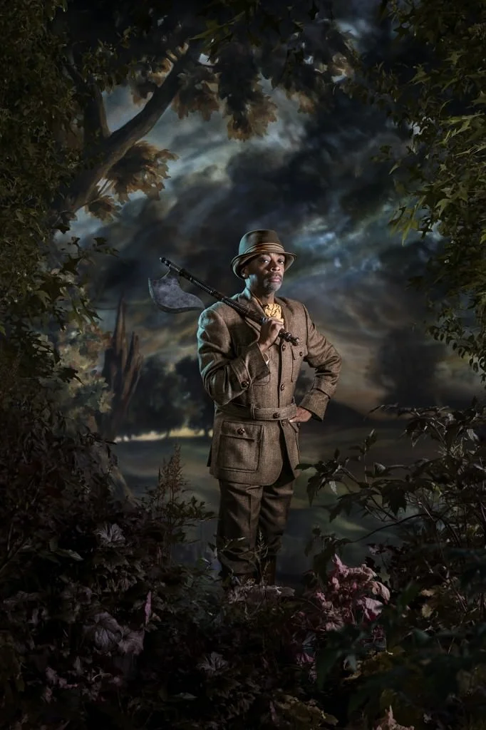 KINGS OF CULTURE;&nbsp;PORTRAIT OF SPIKE LEE , 2014;&nbsp;ARCHIVAL INKJET PRINT ON HAHNEMUHLE FINE ART PAPER 48 X 32 INCHES. Courtesy Kehinde Wiley