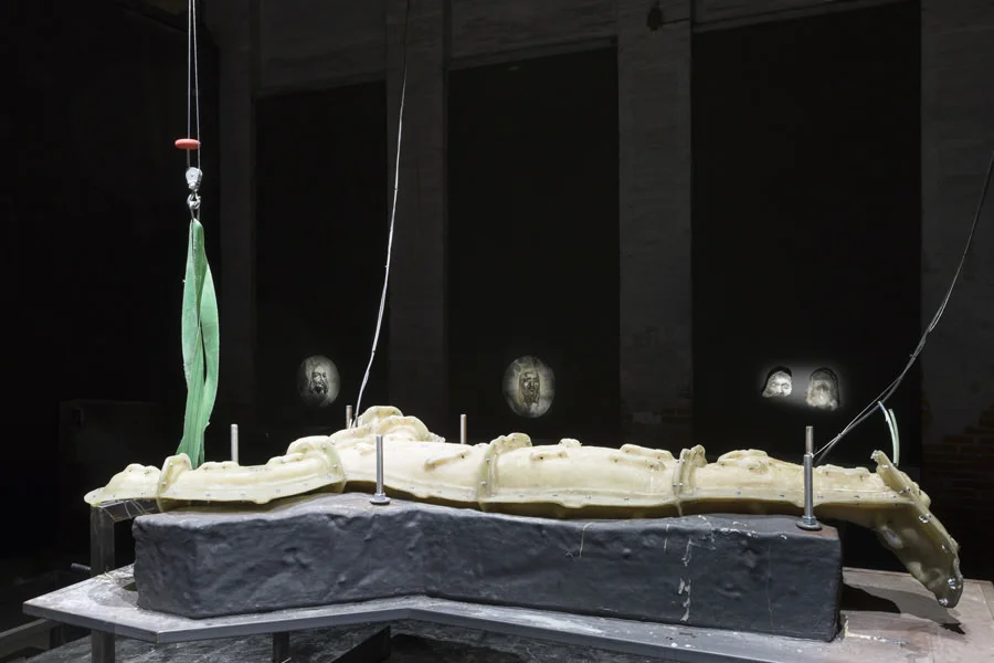 Roberto Cuoghi, Imitazione di Cristo, 2017; Photo Roberto Marossi, Courtesy Roberto Cuoghi