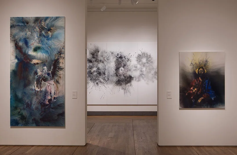 immagine delle gallerie espositive "spirit of paiting.&nbsp;cai guo-qiang at the prado ';&nbsp;photo by wen-you cai, courtesy cai studio