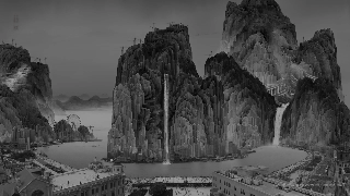 Gli spettacolari paesaggi ‘Shan shui’ animati da Yang Yongliang