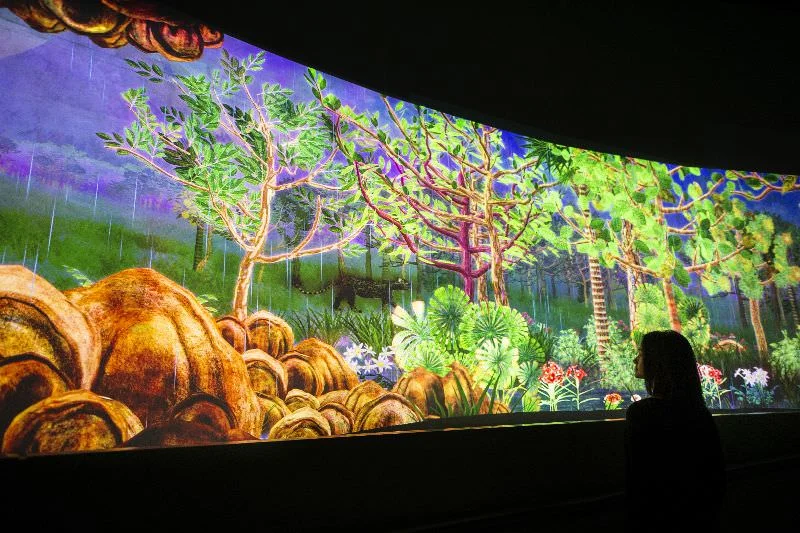 Teamlab,&nbsp;‘Story of the Forest’, National Museum of Singapore