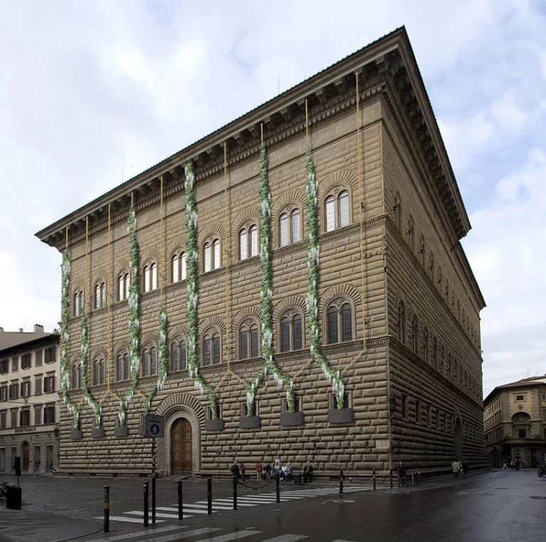 Carsten Höller e Stefano Mancuso, 'The Florence experiment', Palazzo Strozzi; tutti i rendering by Michele Giuseppe Onali