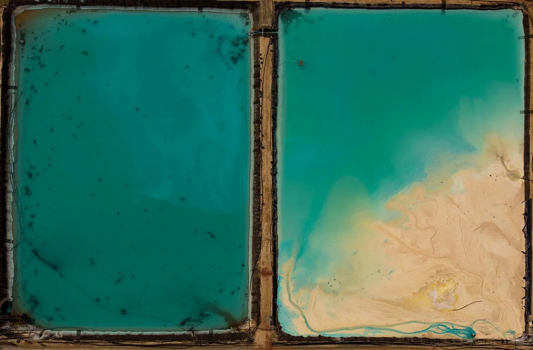 Split Screen.ì,&nbsp;© Jassen Todorov. Stagni industriali nel New Mexico (foto aerea)