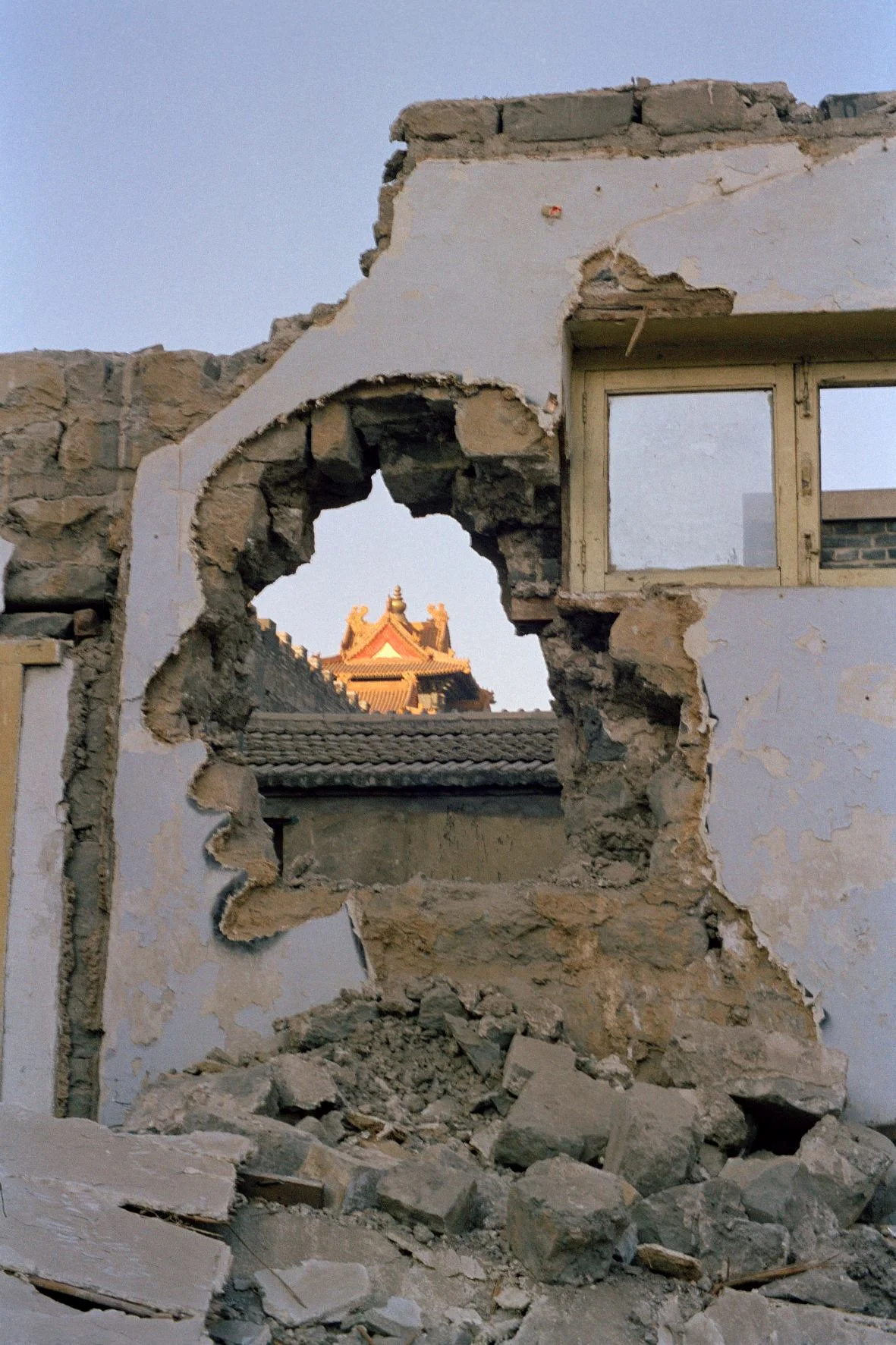 Zhang Dali, Dialogue and demolition; Demolition: Forbidden City