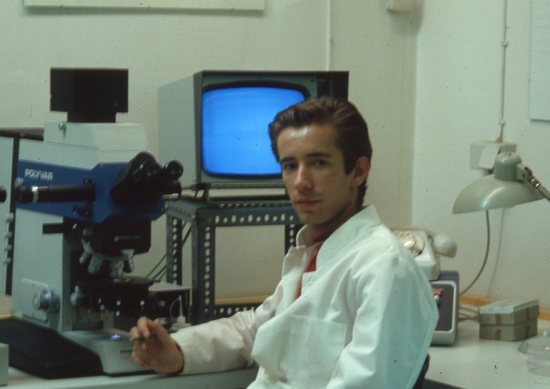 Carsten Höller., Institute of Phytopathology, University of Kiel, ca. 1988. © Carsten Höller Studio, photographer unknown.