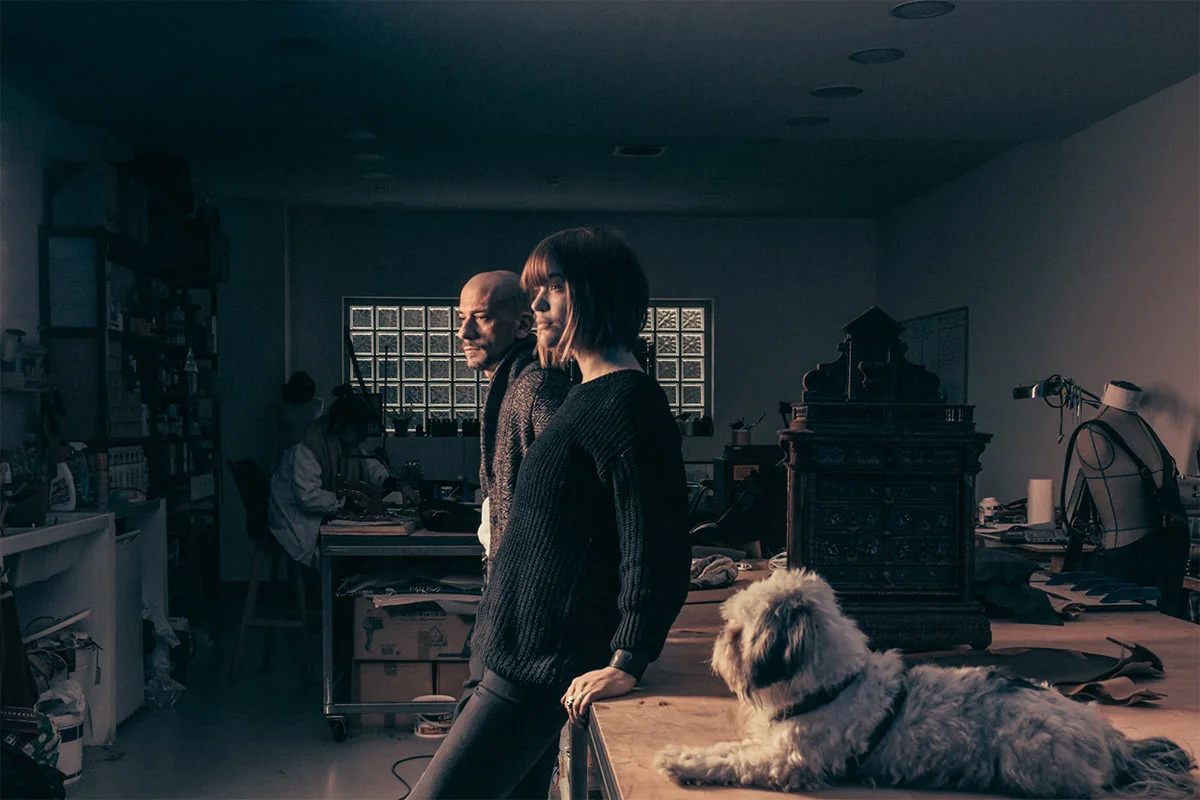 David Rosenblum &amp; Lisa Vanbach, Atelier Bettenfeld-Rosenblum. Master Craftsman Gilder and Art Restorer, Pantin, France 2018