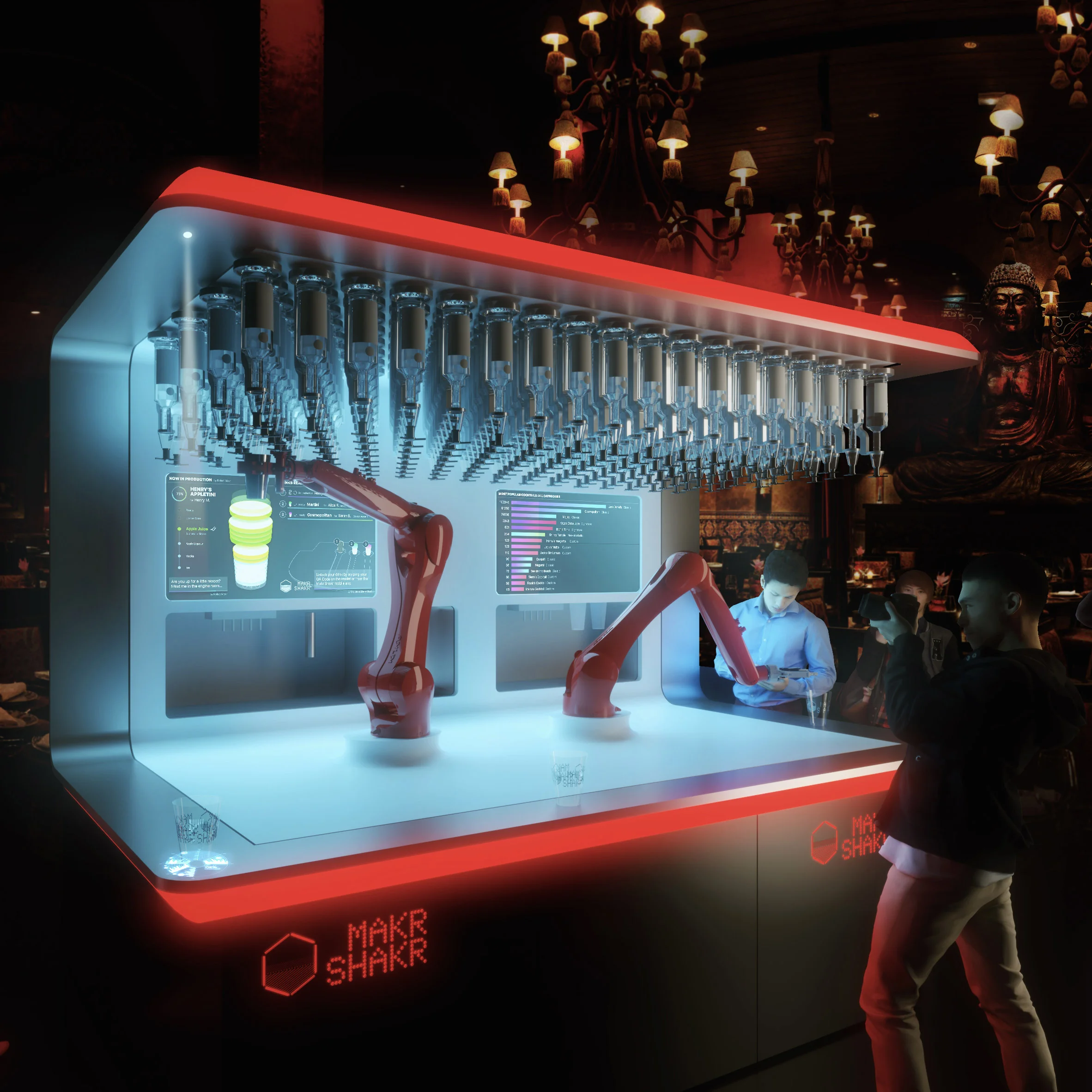 Nino Robotic, il bartender robot di Calo Ratti