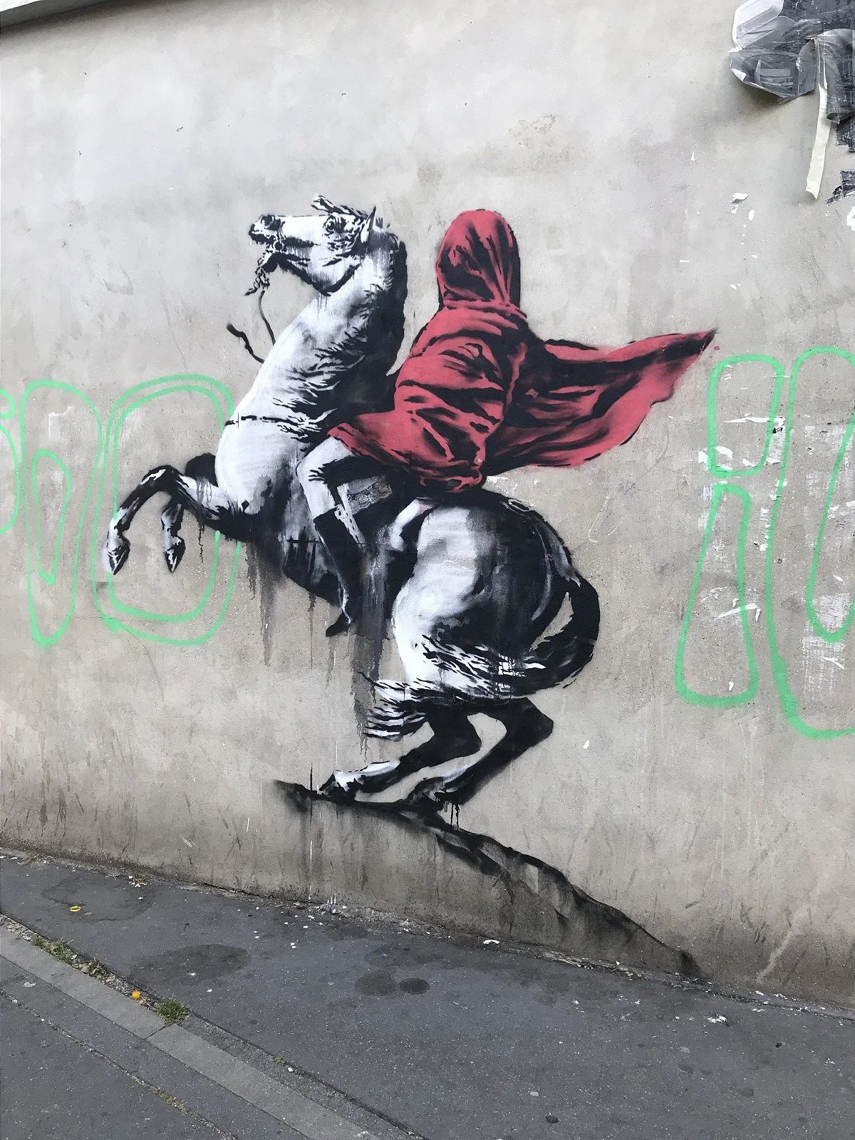 Banksy, image © @WhereTheresWalls