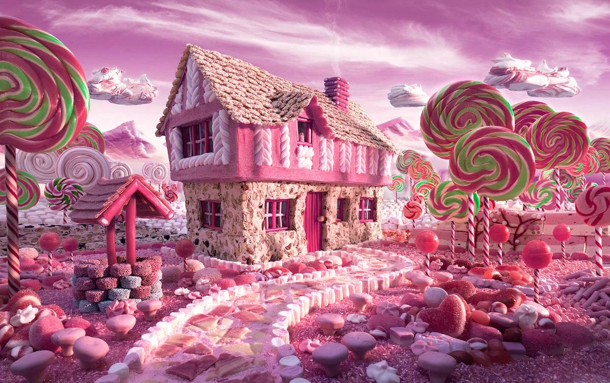 carl warner, serie foodscapes,