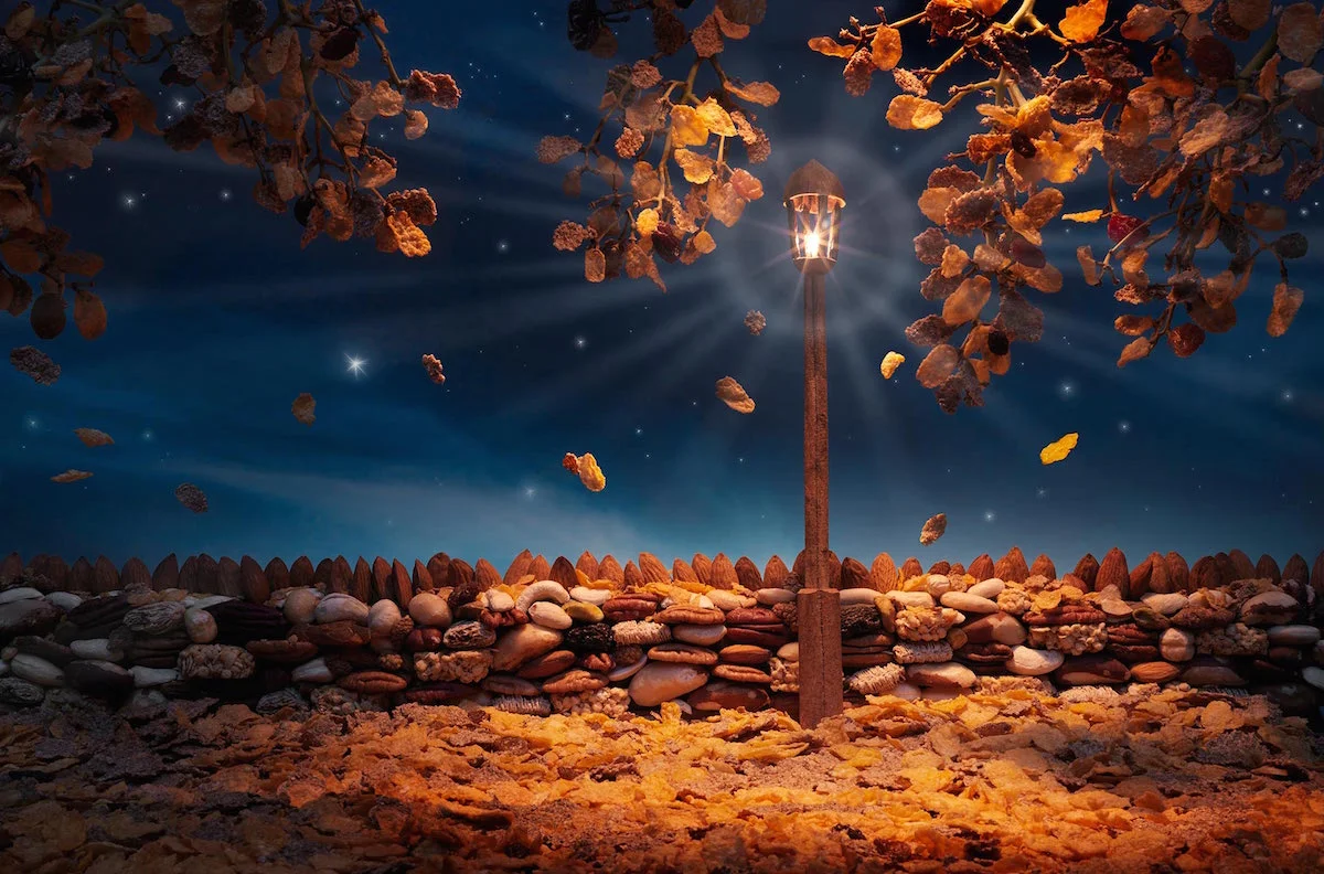 carl warner, serie foodscapes,