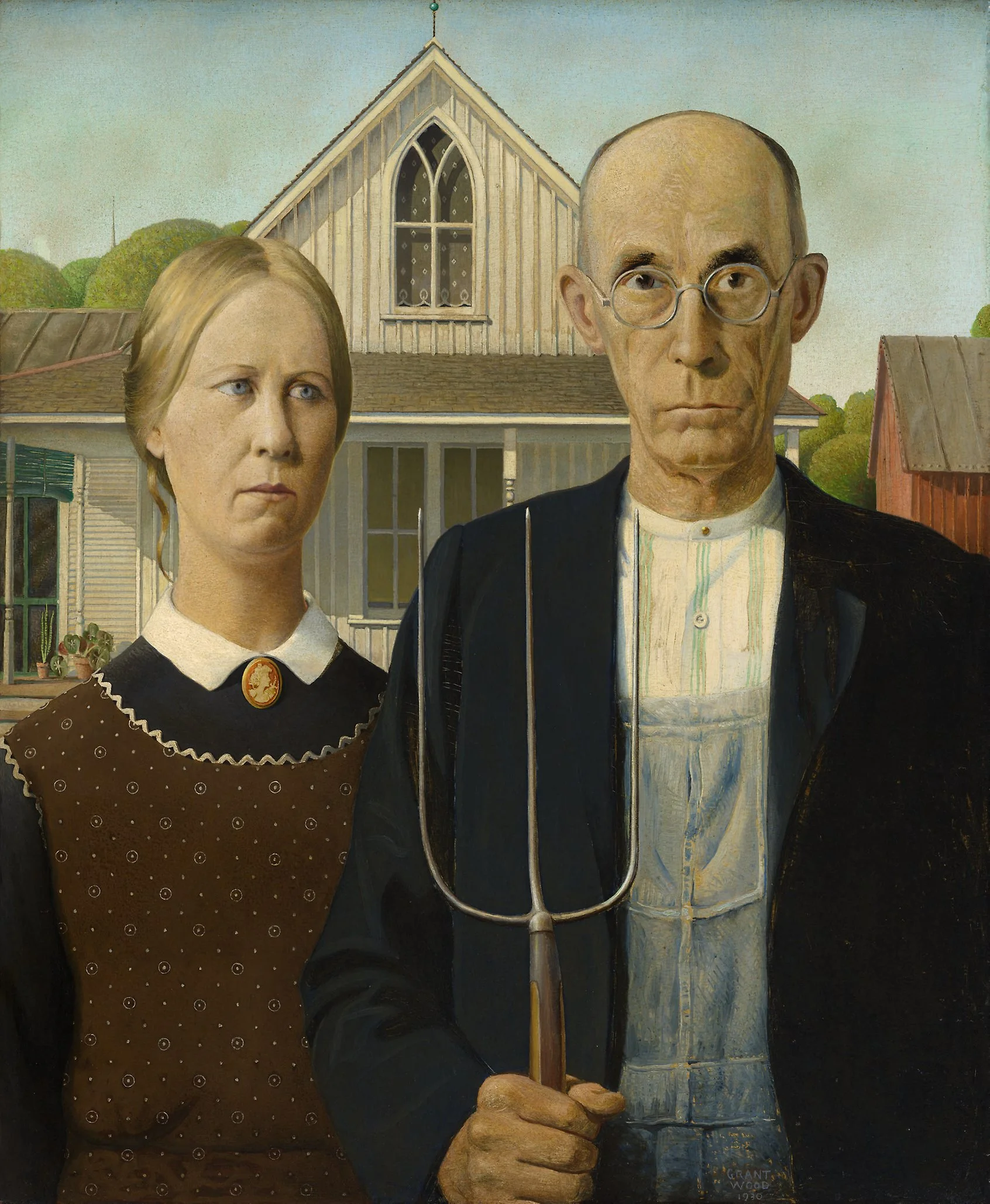 American Gothic, Grant Wood