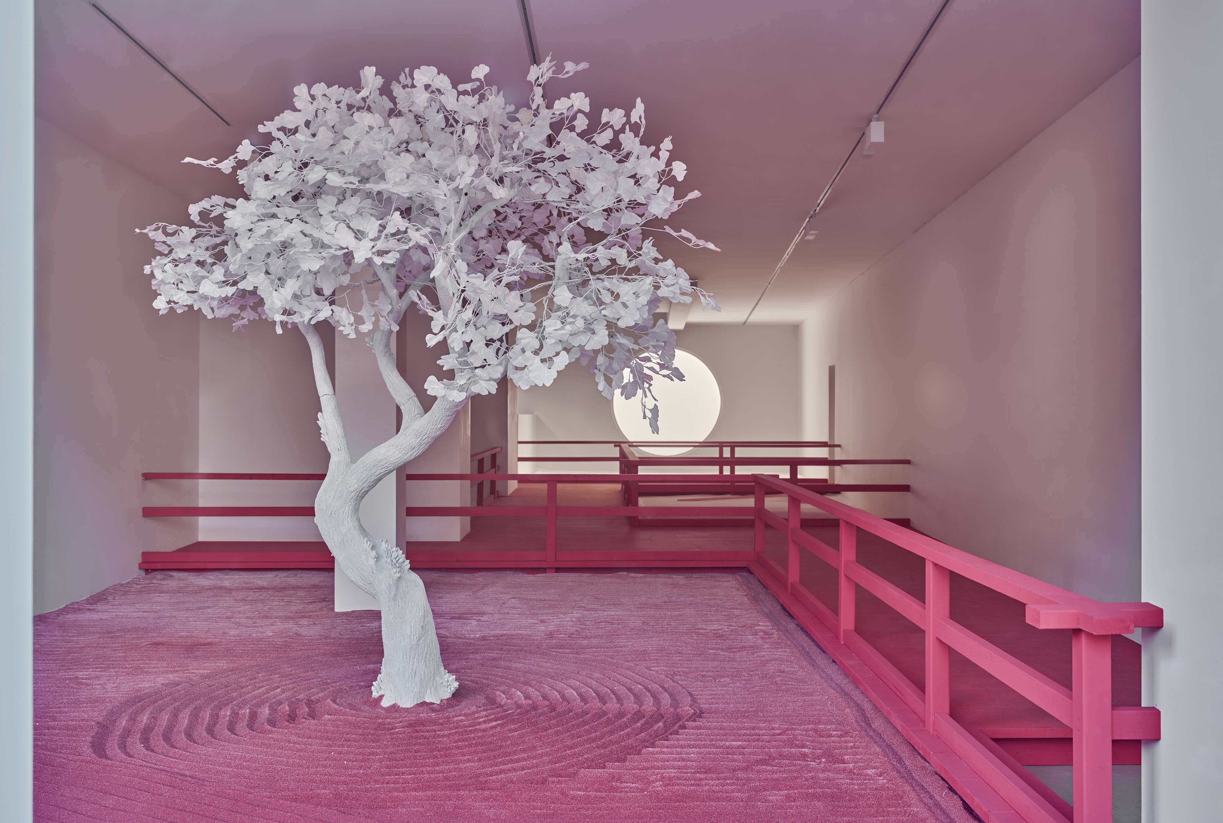daniel arsham, lunar garden alla galleria ron mandos