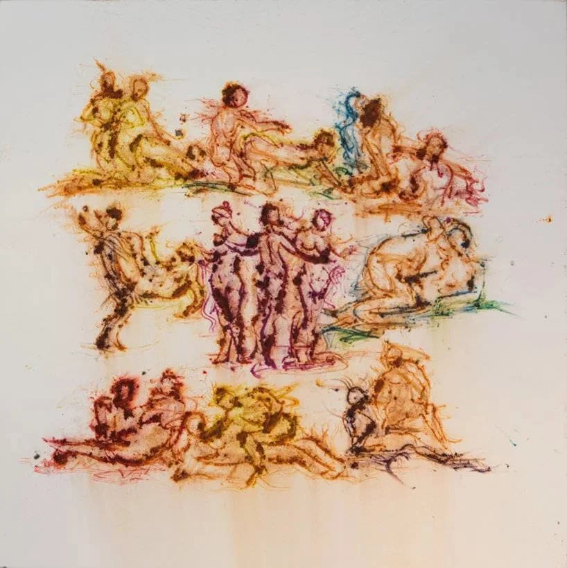 cai guo qiang, study for pompeii no. 2 (2018); photo by yvonne zhao, courtesy cai studio