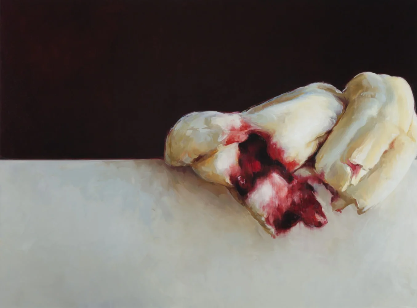 Emily Eveleth, Departures, 2016, oil on canvas, 62 x 84 inches. Courtesy of the artist and Danese/Corey, New York