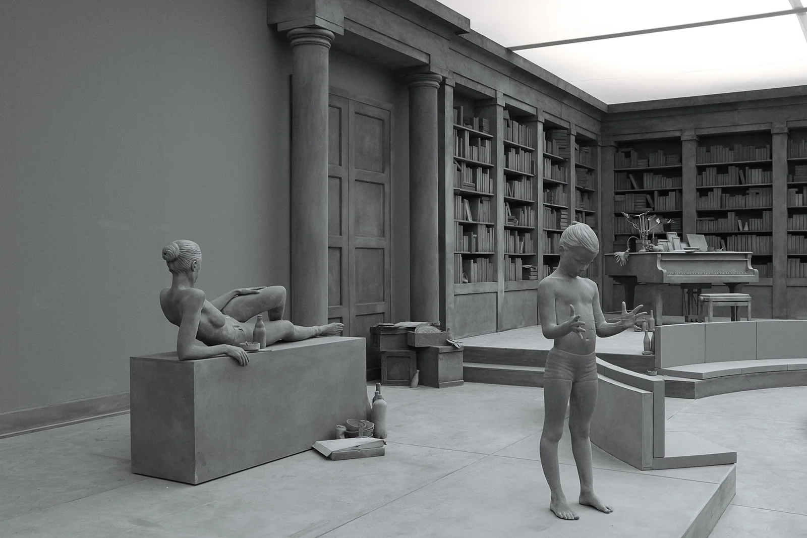Hans Op de Beeck, The Collector’s House, sculptural installation, 2016
