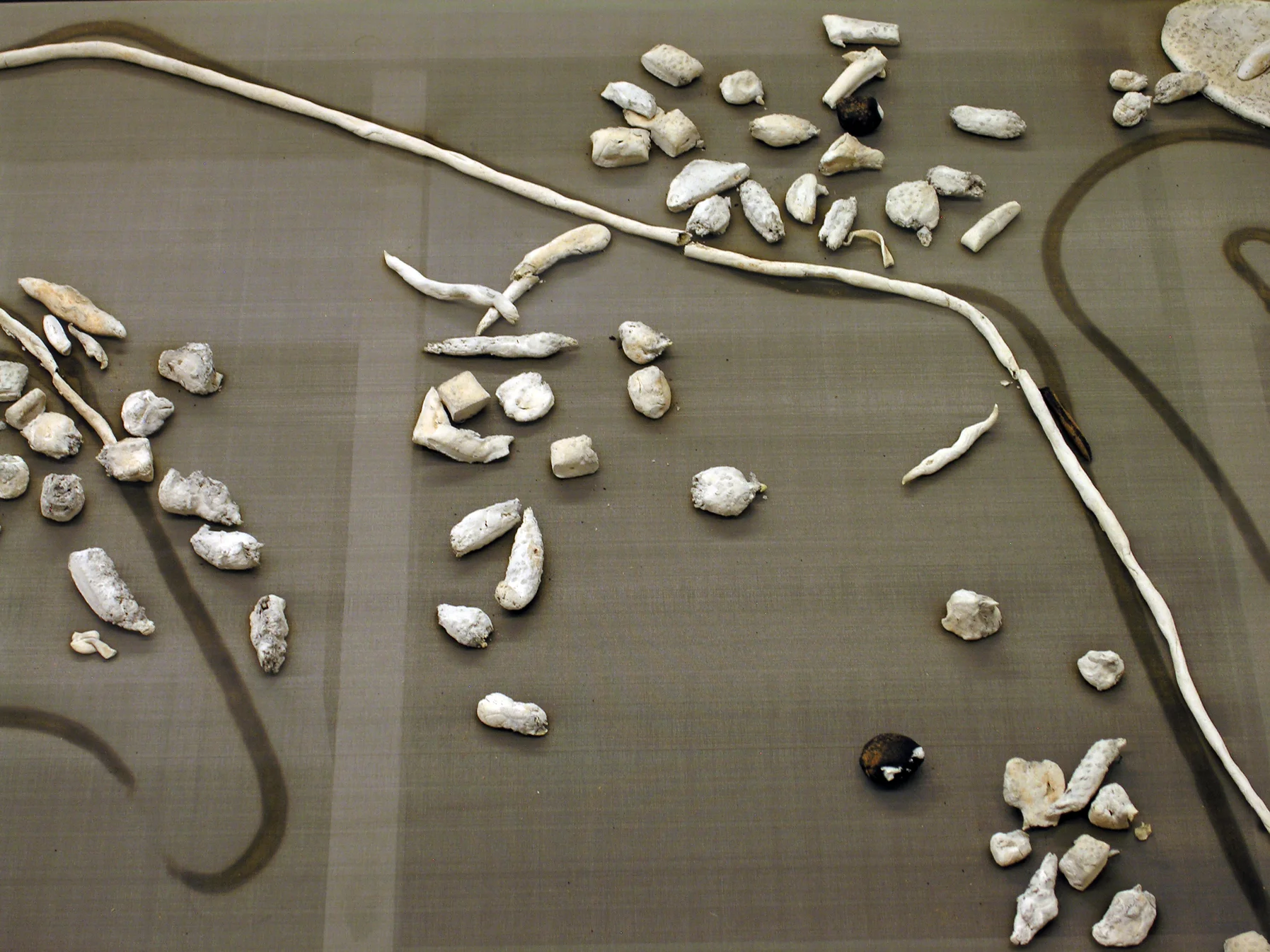 Sheela Gowda; Collateral, 2007 (dettaglio). Courtesy dell’artista e Iniva, Londra. Foto: Sheela Gowda
