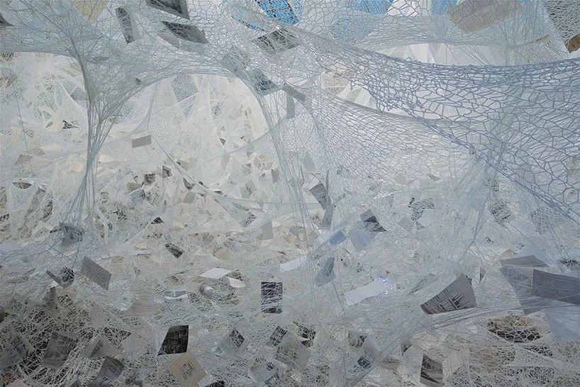 image by sunhi mang, courtesy of chiharu shiota