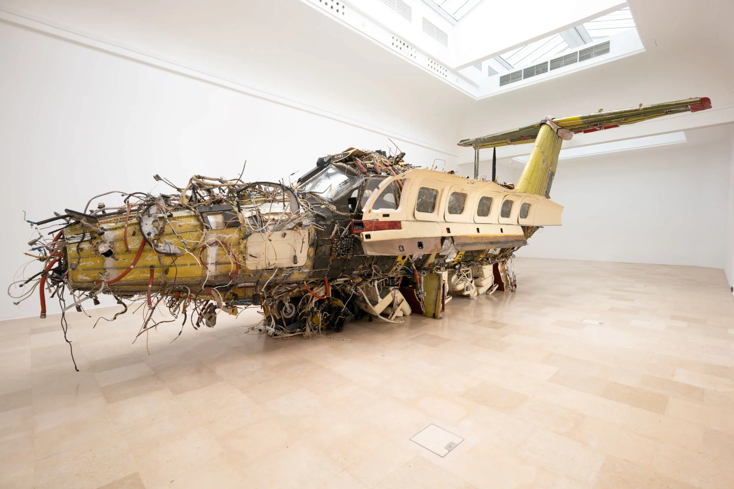 Flight, sculpture by Roman Stańczak at the Polish Pavilion, exhibition documentation, 2019, photo: Zachęta – National Gallery of Art/Weronika Wysocka.