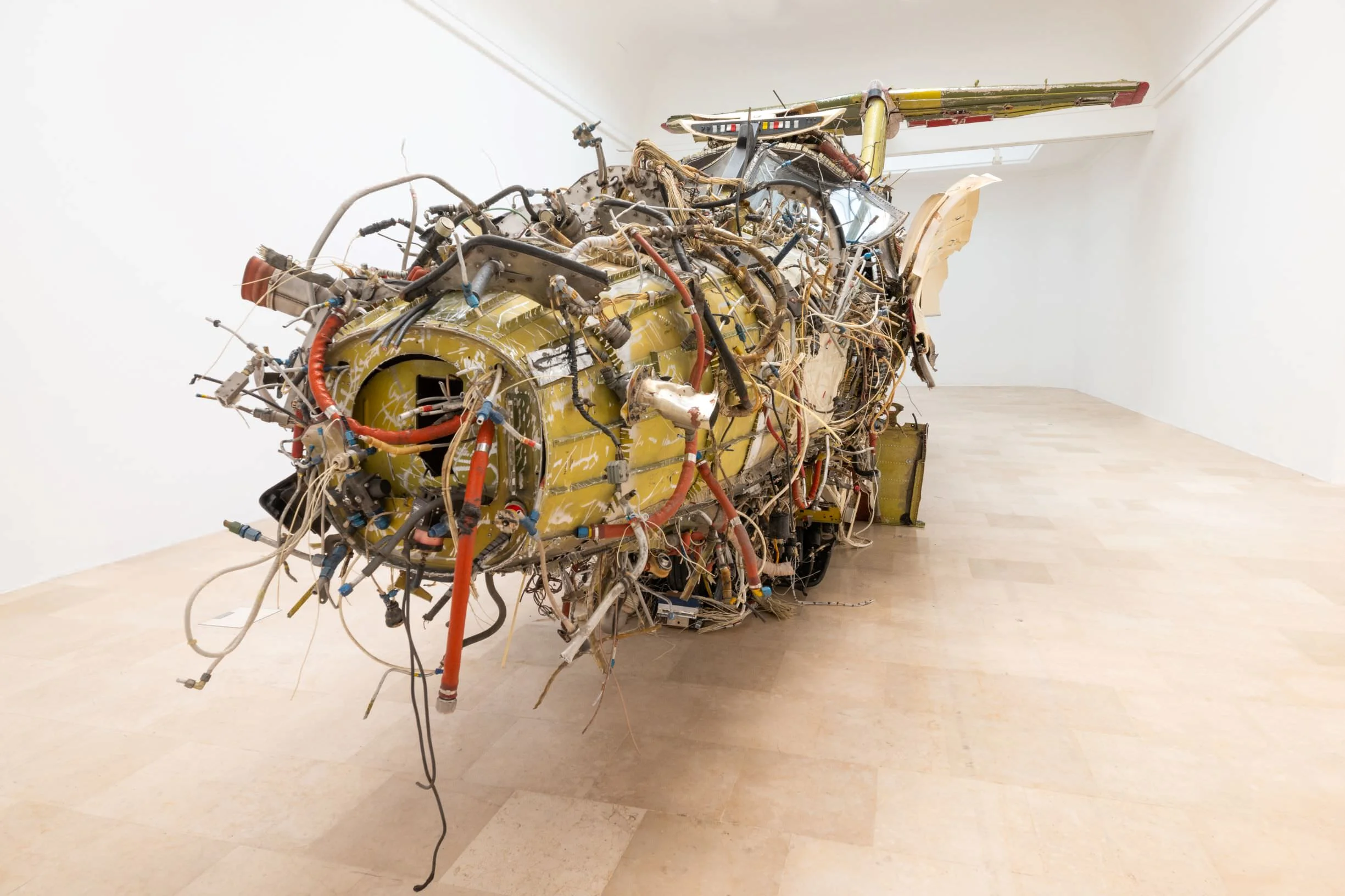 Flight, sculpture by Roman Stańczak at the Polish Pavilion, exhibition documentation, 2019, photo: Zachęta – National Gallery of Art/Weronika Wysocka.