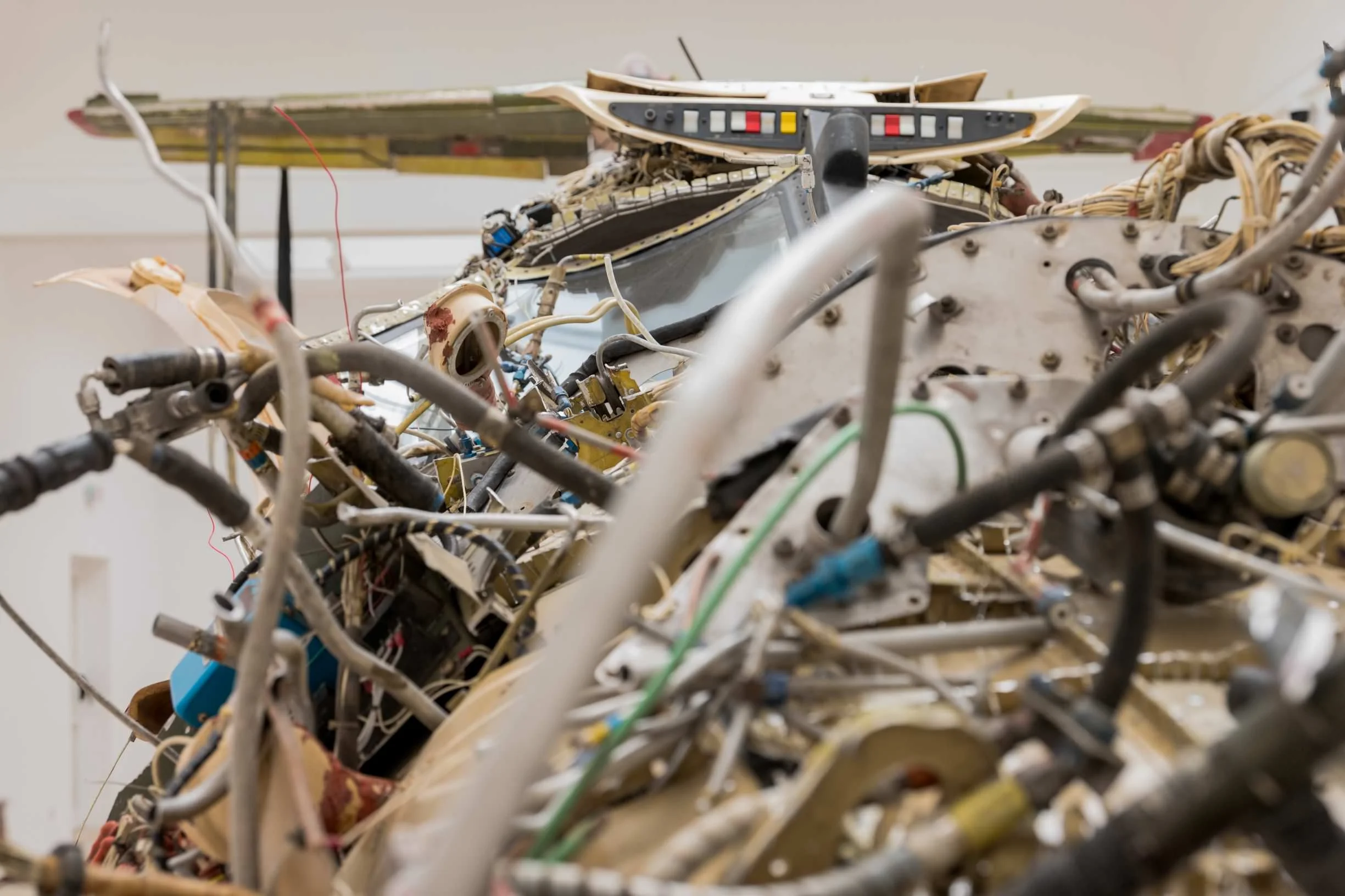 Flight, sculpture by Roman Stańczak at the Polish Pavilion, exhibition documentation, 2019, photo: Zachęta – National Gallery of Art/Weronika Wysocka.