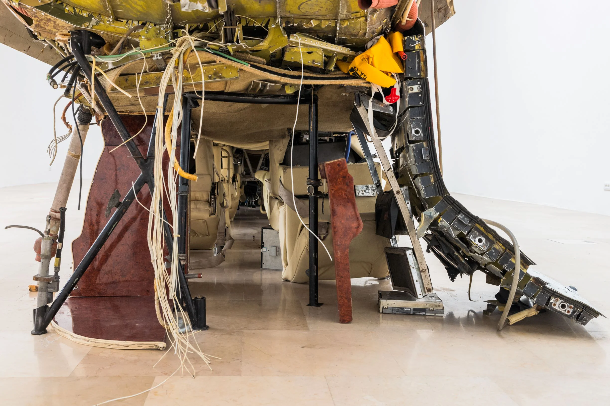 Flight, sculpture by Roman Stańczak at the Polish Pavilion, exhibition documentation, 2019, photo: Zachęta – National Gallery of Art/Weronika Wysocka.