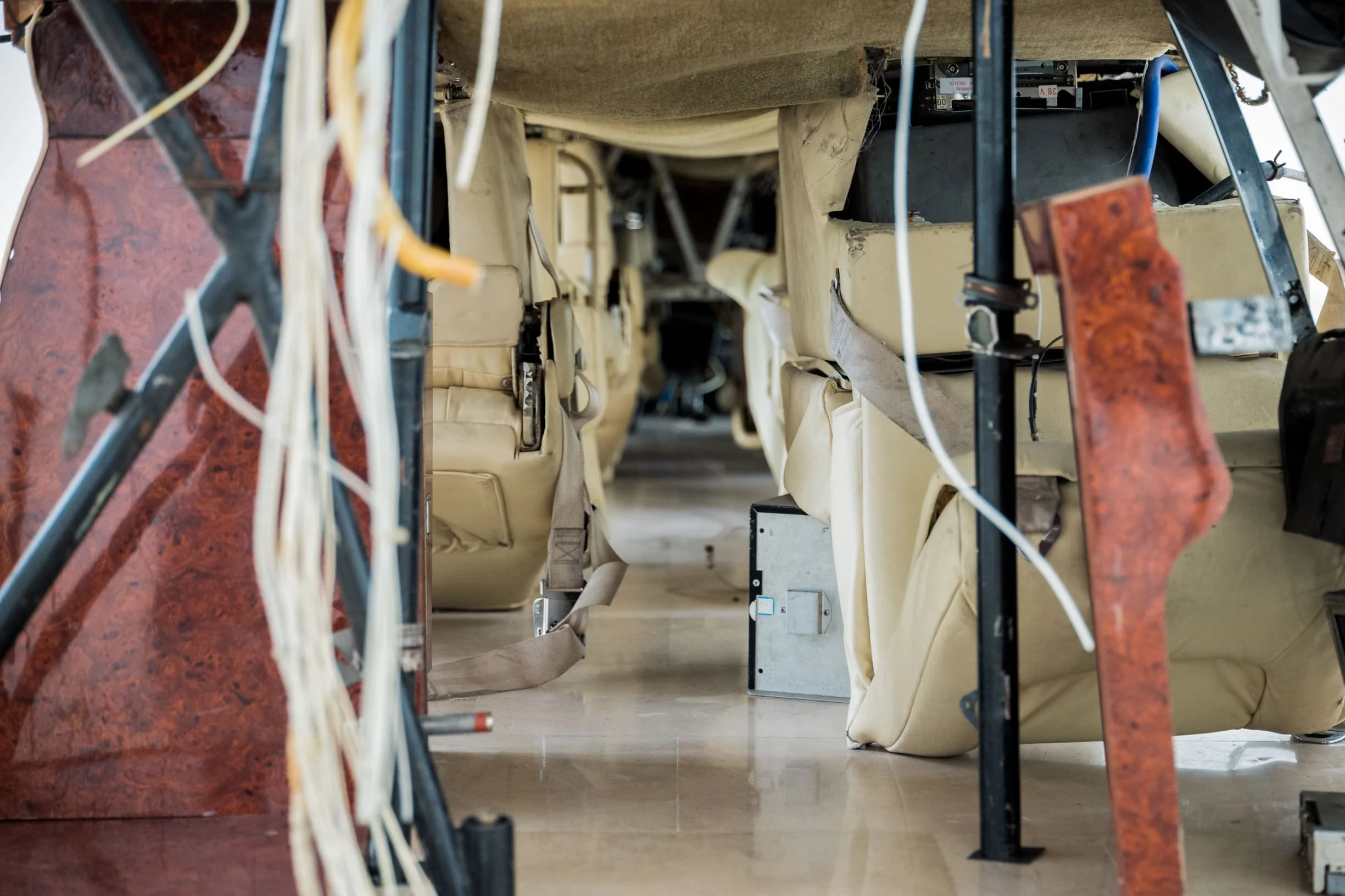 Flight, sculpture by Roman Stańczak at the Polish Pavilion, exhibition documentation, 2019, photo: Zachęta – National Gallery of Art/Weronika Wysocka.