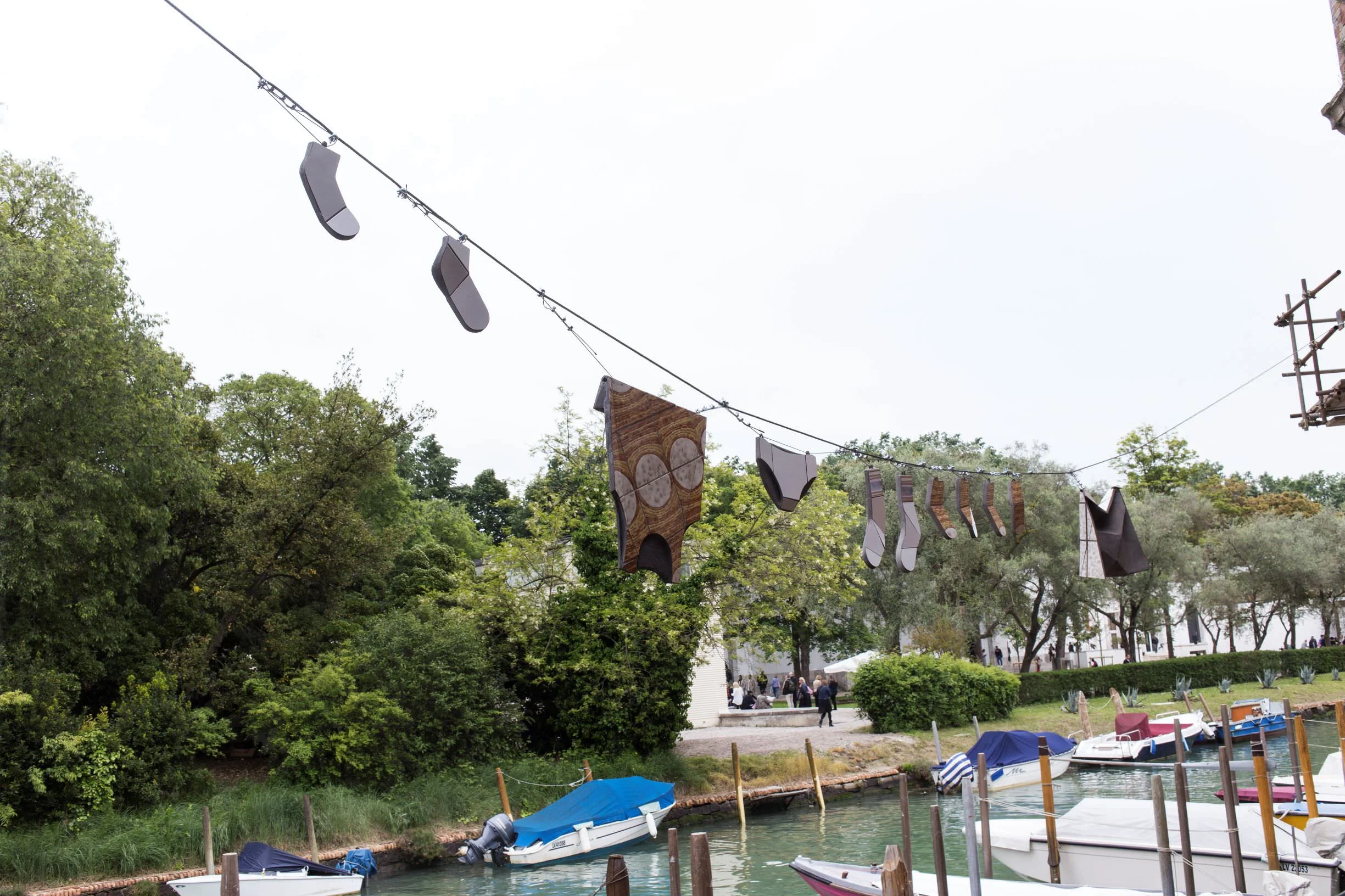 Zhanna Kadyrova , Second Hand, 2015-2019. Mixed media. Photo by: _AVZ: Francesco Galli. Courtesy: La Biennale di Venezia
