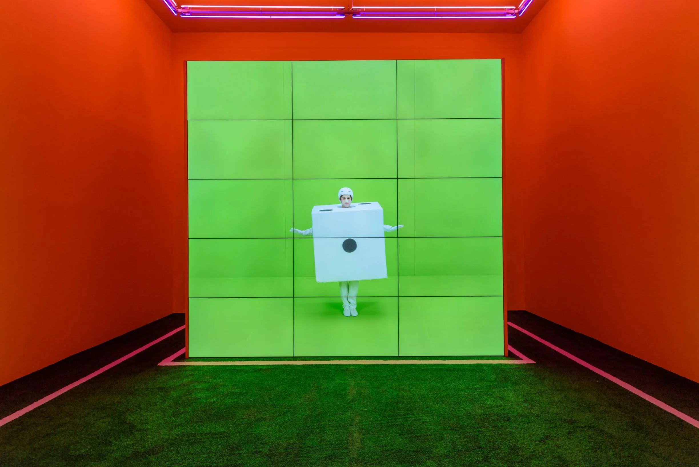 Alex Da Corte , Rubber Pencil Devil, 2019; Mixed media. Photo by: Andrea Avezzù. Courtesy: La Biennale di Venezia