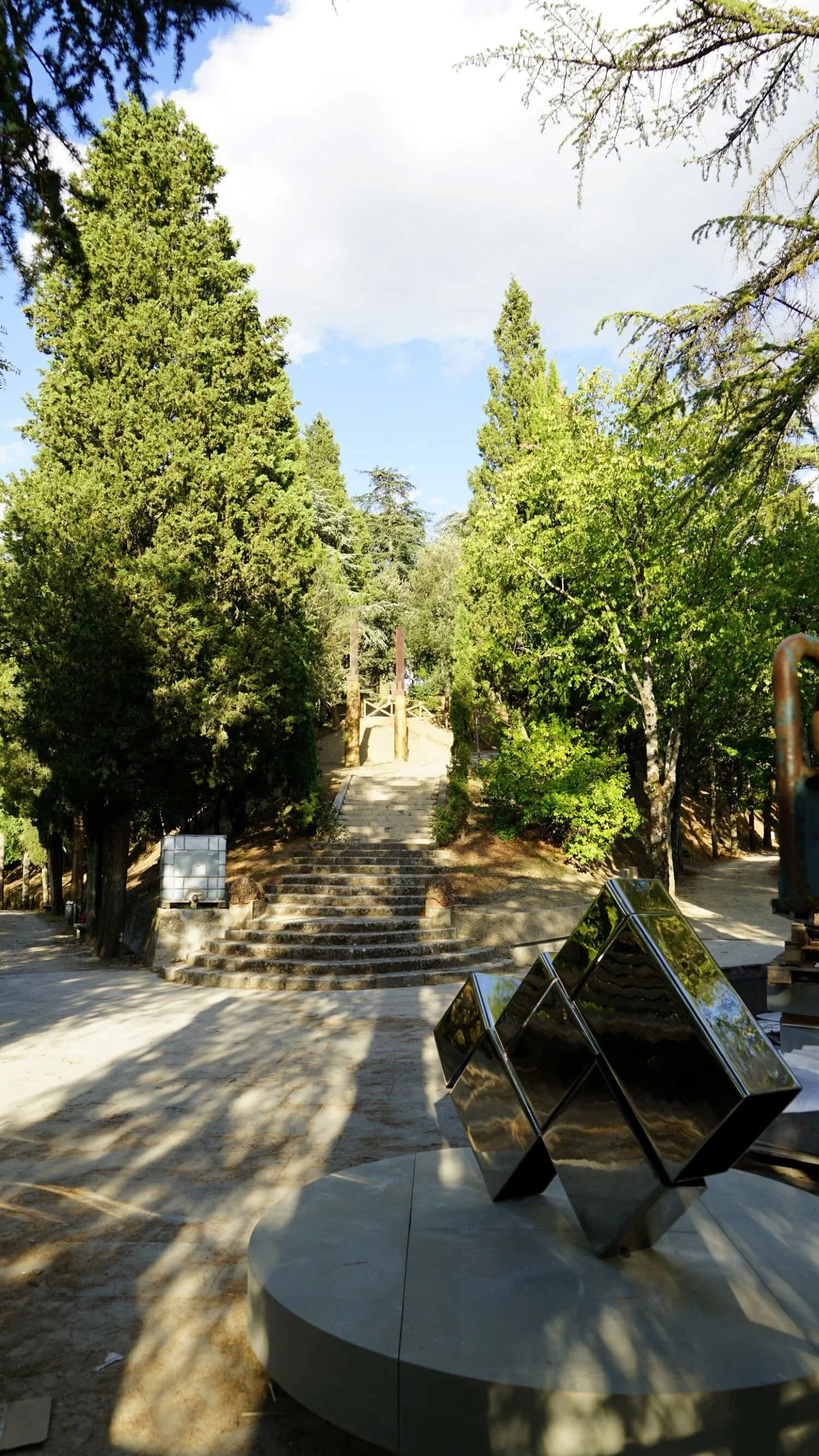 uno scorcio del Parco di Beverly Pepper