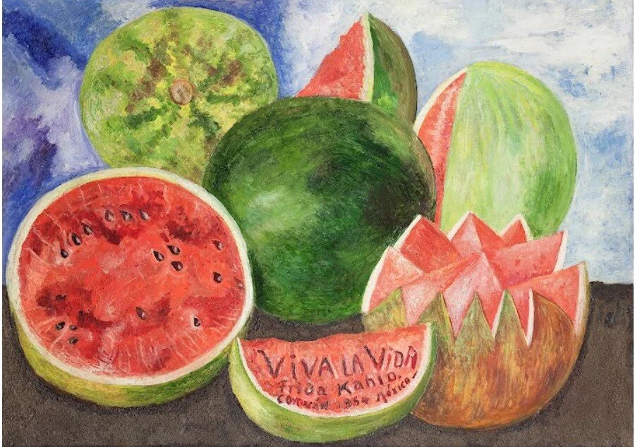 Frida Kahlo "Viva la vida" 1954