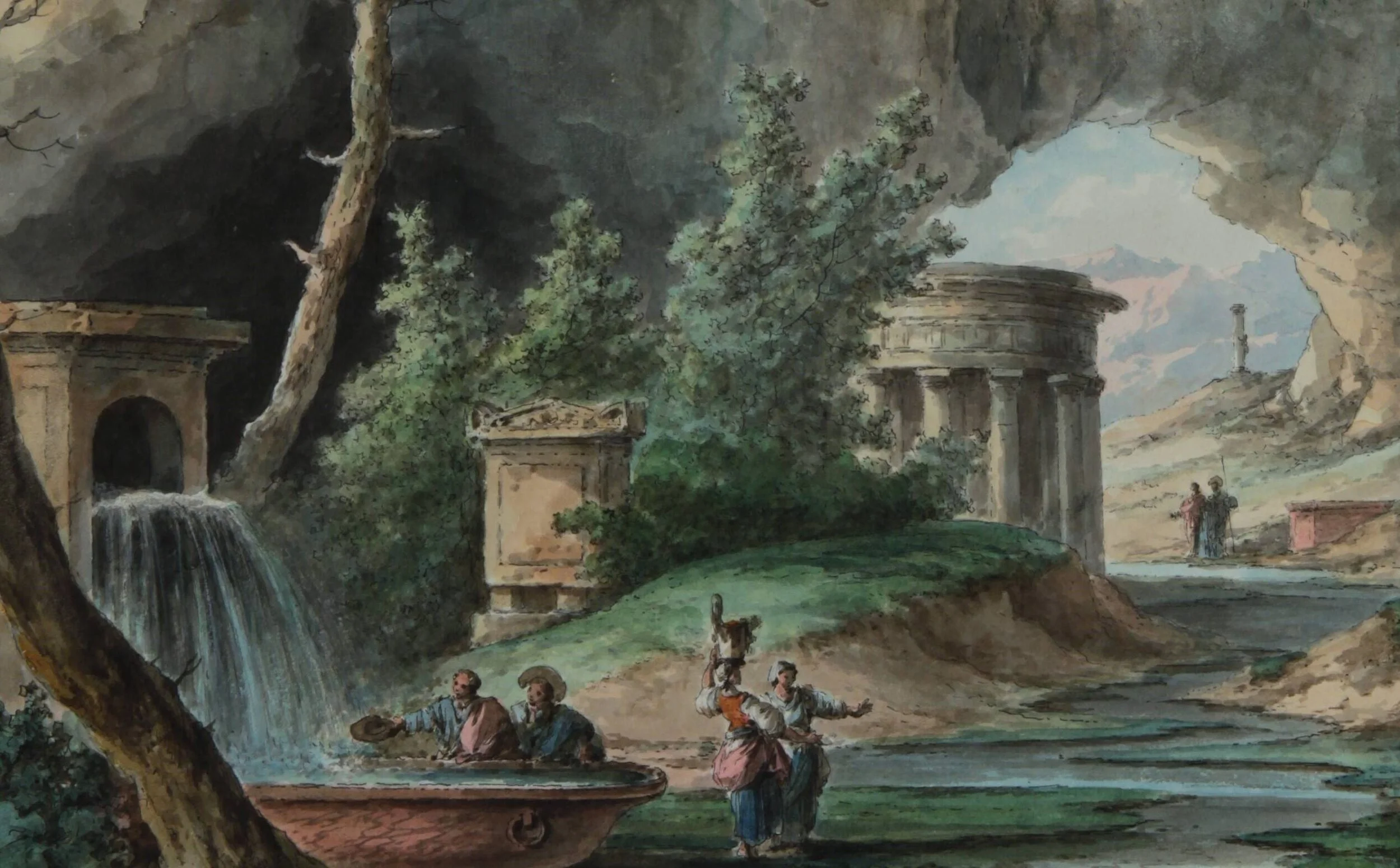 Recueil des plans du Petit Trianon Mique, particolare